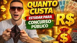 Gastos para ser concurseiro 