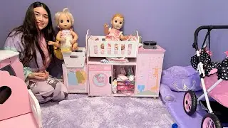 HAGO UN CUARTO PARA MI BABY ALIVE Y MI ROBOT PORQUE EN MI INFANCIA NO PUDE 