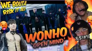 WONHO 원호 'OPEN MIND' MV REACTION | HE MAKE US WANNA RISK IT ALL!!!!!!