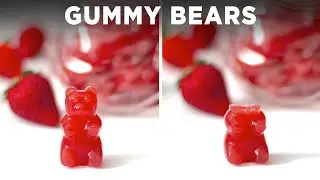 Клубничные мармеладные мишки