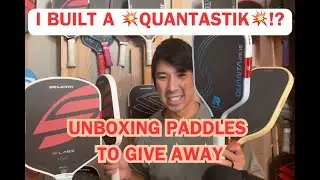 I Built A 💥QuantaStik💥 (Boomstick Clone)! (+ Unboxing other paddles Loco Adipower 18k Blucore RPM)