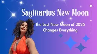 Sagittarius New Moon | The Last New Moon of 2025 Changes Everything