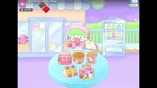 Eating ONLY Pink Foods🍧 from Mini-Mart 🛍️Tanghulu Master