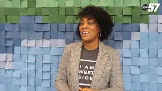 South Bend artist creates community art piece for Howard Park