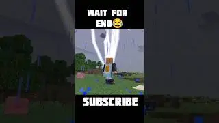 Wait for End 😂 #shorts #minecraft #minecraftmemes #minecraftshorts #minecraftfunnyshorts