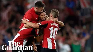 Aduriz receives standing ovation in dressing room after stunning Barcelona