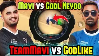 Mavi vs GodL Neyo 🔥 Team Mavi vs Godlike in Scrims