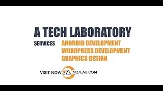m27lab | WordPress Website | Android App | Graphic Design
