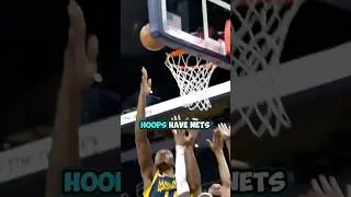 Why do basketball hoops have NETS?