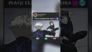 Isagi eliminated Kira || Blue Lock Season 1 #bluelock #isagi