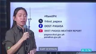 LIVE | PAGASA briefing on Tropical Storm #RamilPH (October 18, 2025 | 5 P.M.)