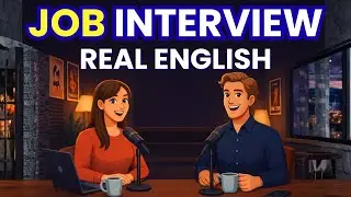 Job Interview in English (Real Questions & Answers) 