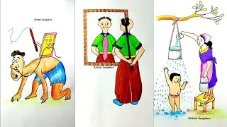 Top 11 Motivational Pictures drawing with Deep Meaning | One Picture Million Words Motivation Part