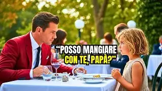 &ldquo;POSSO MANGIARE CON TE, PAP&Agrave;?&rdquo; &mdash; UNA BIMBA SENZA CASA LO CHIEDE A UN MILIONARIO E LUI STUPISCE