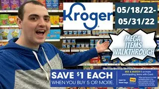 SO MANY KROGER MEGA DEALS! ~ KROGER MEGA EVENT PARTICIPATING ITEMS WALKTHROUGH! - 05/18/22-05/31/22