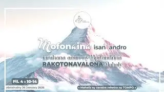 Mofonaina isan'andro anio Alatsinainy 26 Janoary 2026. #FJKM_Ambohitantely
