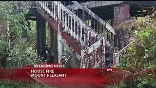 Mt. Pleasant home destroyed in fire