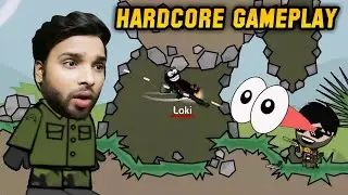 hardcore gameplay in mini militia 😱 # 3