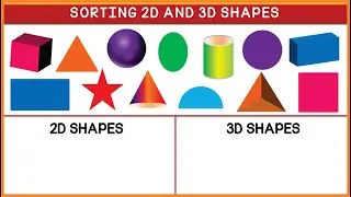 Sorting 2D and 3D Shapes