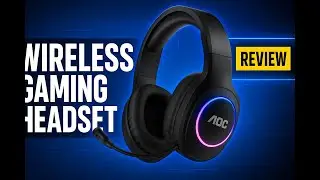 Review - AOC Wireless Gaming Headset for PS5, PS4, Nintendo Switch, PC, Bluetooth 5.4 & 2