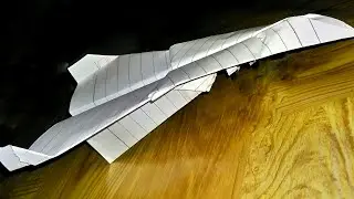 Comment fabriquer un avion en papier sukhoi (lanceur d'&eacute;lastiques)
