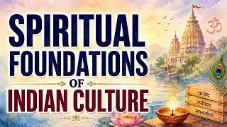 Spiritual Foundations of Indian Culture - Part 1 - Talk by Dr. Beloo Mehra