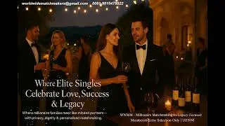 Where the World&rsquo;s Most successful individuals find Meaningful High-value connections WWMM Matrimony