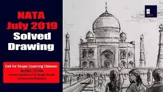 NATA 2019 Solved Drawing
