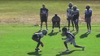 2022 Butler Community College WR Drills