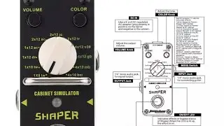 aroma tomshline pedal shaper cabinet simulator demo