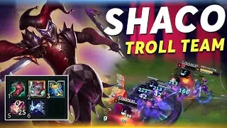 PICK SHACO TROLL TEAM L&Ecirc;N AP NHƯNG LẠI  TRỞ TH&Agrave;NH ĐẤNG KS MẠNG ĐỈNH CAO | TR&Acirc;U LOL