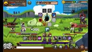 Ninja saga - random 2 vs 2 (One of the longest battle i faced) part 2