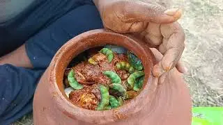 आम्ही बनवली चिकन पोपटी #Chikan popati #aadiwasi babu 