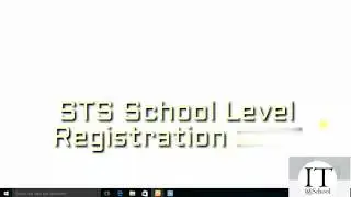 STS ! (New) School Level Registration