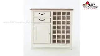 Four Hands Cornwall Wine Cabinet Sun Ash Stucco Wht VCCA-02-1105-FH | KEY Home