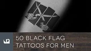 50 Black Flag Tattoos For Men