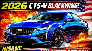2026 Cadillac CT5-V Blackwing Is INSANE – America’s Last V8 Super Sedan || Best Luxury Cars 