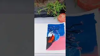 easy painting tips for poster colour #youtubeshorts #shorts #viral