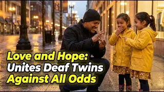 Heartwarming Transformation: Single Dad Reveals Incredible Connection with Ignored Deaf Twins!