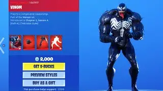 *NEW* VENOM Bundle..! (Item Shop) Fortnite Battle Royale