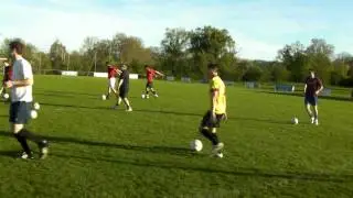 Entrainement Patrick Parizon (Echauffement Conduite de Balle)