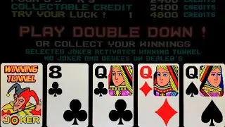 【メダルゲーム】WINNING TUNNEL Joker Poker (ウイニングトンネル ジョーカーポーカー)　 Part 3