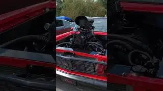 Ford Falcon with a huge blower #shorts #ford #carshow