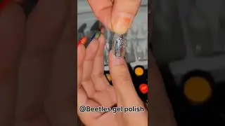 perfect glue for you to diy nailart by yourself #shorts #beetlesgelpolish ##nailideas #nailtrends