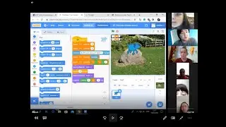 #ZOOM Дистанційний урок "Створення проекту розв'язування рівняння в Scratch"