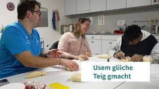 &laquo;Usem gliiche Teig gmacht&raquo;: Backen in der Wohnschule