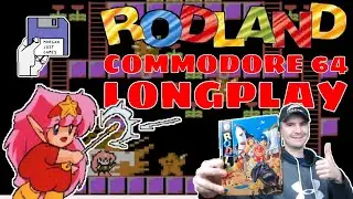 Rodland - Commodore 64 - Longplay - C64 - With Commentary / Jaleco / Storm / Sales Curve