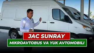 JAC Sunray yangi partiyadagi Mikroavtobus va yuk avtomobillar keldi
