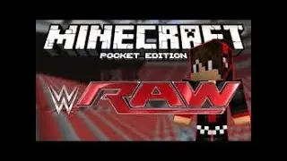 How To Build A WWE RAW Stage In Minecraft Pocket Edition