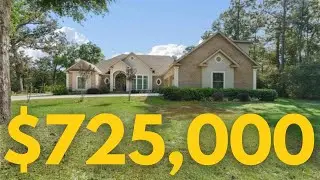 Inside a $725,000 Craftsman Home, Screened Pool, & Shop in Saraland Alabama